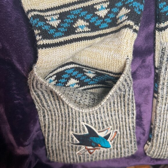 REEBOK x SAN JOSE SHARKS | Scarf w/ *pockets!* - Picture 4 of 5
